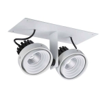 Lampa podtynkowa Patrizio GL7118-2/2X12W 3000K WH+BL Italux - zdjęcie 4